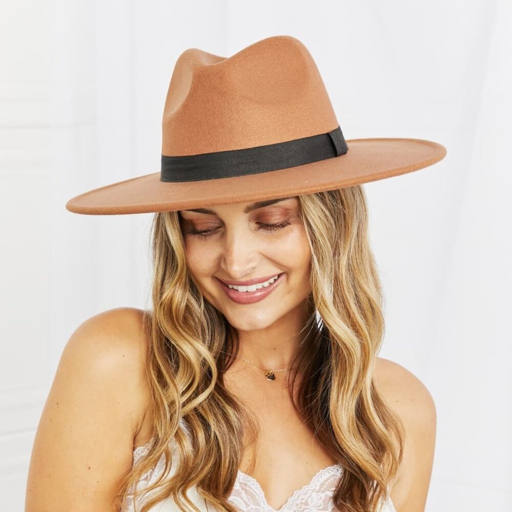 Fame Enjoy The Simple Things Fedora Hat